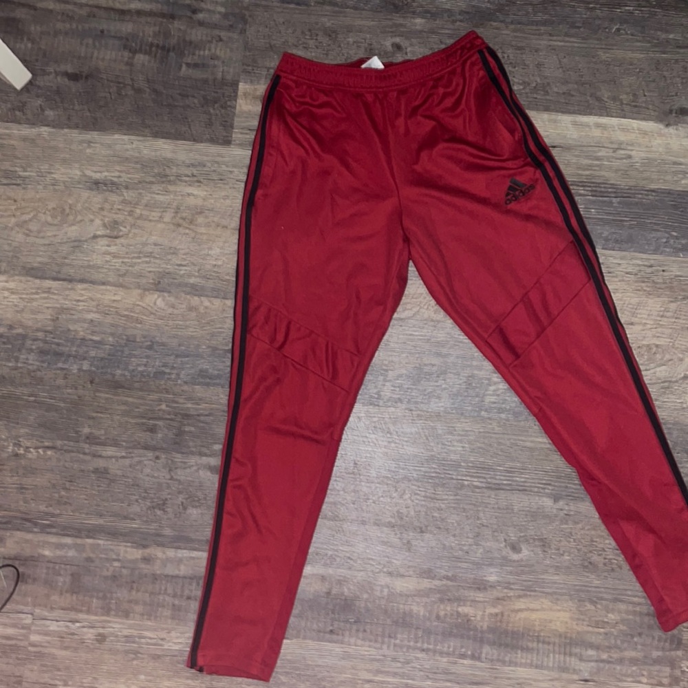 Red Adidas Joggers